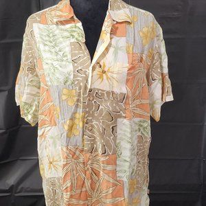 2-Quiksilver Edition Premium Brand Button Up Shirt Men's Large